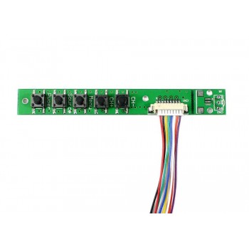 IPAD5 LCD-LP097QX2-SPAV Dedicated LCD driver board 2K 2048*1536 HDMI 5-12 Power Ultra-thin style