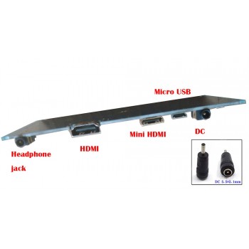 IPAD5 LCD-LP097QX2-SPAV Dedicated LCD driver board 2K 2048*1536 HDMI 5-12 Power Ultra-thin style