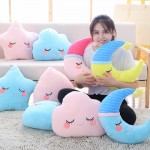1pc Kawaii Sky Series Plush Toys Stuffed Soft Pillow Water Moon Star Cloud Plush Pillow Cushion Decoration Gifts For Kids Girls
