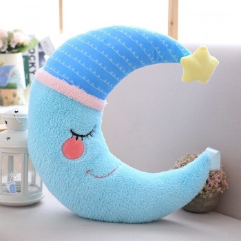1pc Kawaii Sky Series Plush Toys Stuffed Soft Pillow Water Moon Star Cloud Plush Pillow Cushion Decoration Gifts For Kids Girls