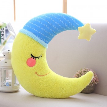 1pc Kawaii Sky Series Plush Toys Stuffed Soft Pillow Water Moon Star Cloud Plush Pillow Cushion Decoration Gifts For Kids Girls