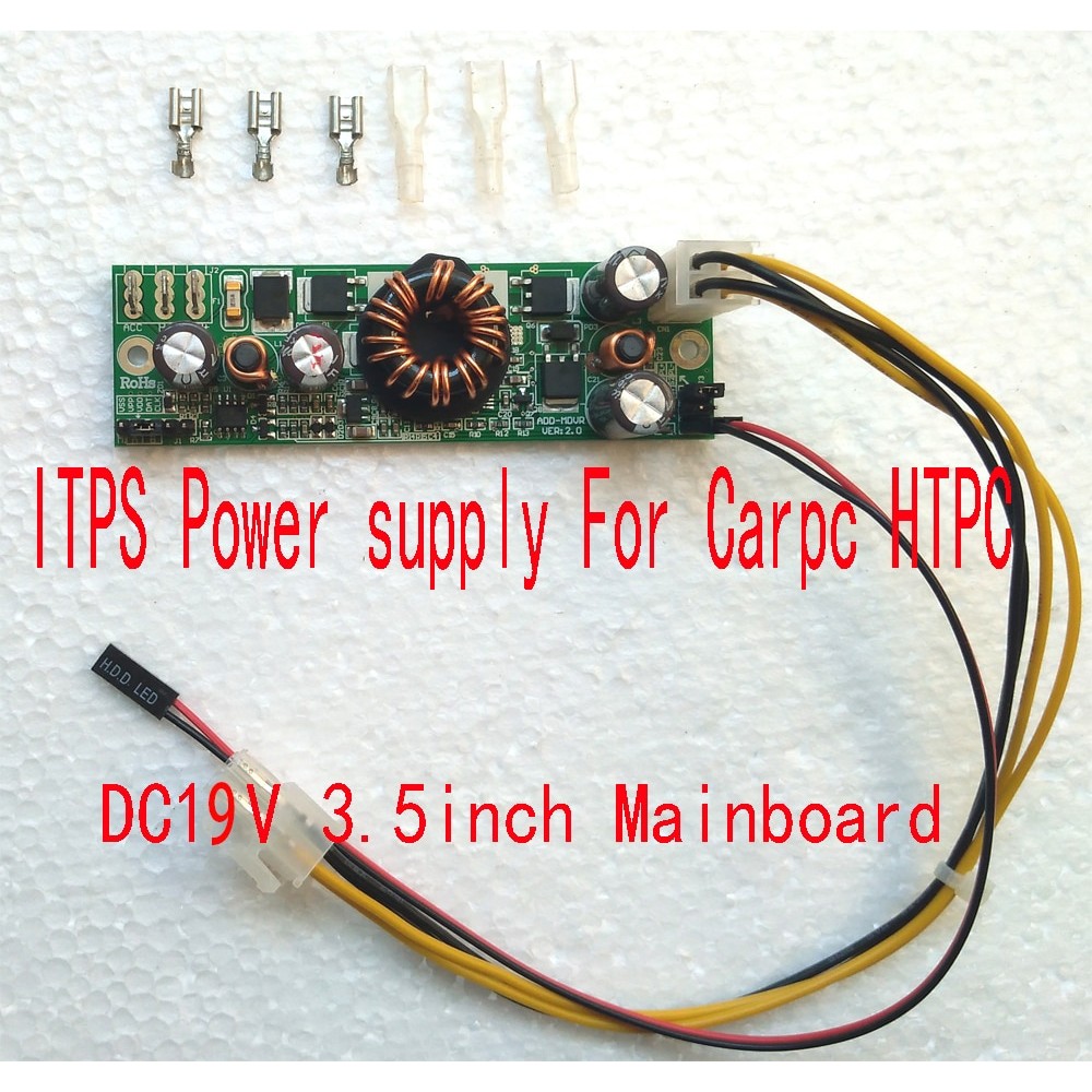 Carpc ITPS Power19V DC to DC regulated power supply For 3.5 inch mother board or diy HTPC Power Supply