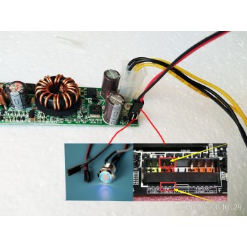 Carpc ITPS Power19V DC to DC regulated power supply For 3.5 inch mother board or diy HTPC Power Supply