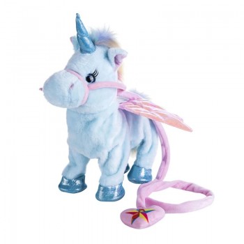 Unicorn Electronic Plush Toys Cute Fly Horse Can Walking And Singing Toys For Children Funny Doll Kids Birthday Xmas Gift