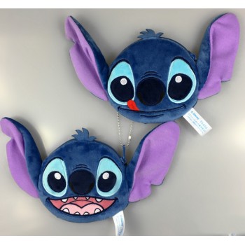 1PCS New hot Lilo Stitch Scrump Angel Coin Purse Unisex Wallet Multi-functional Kawaii Bag Cartoon Animal Plush Purse Toys