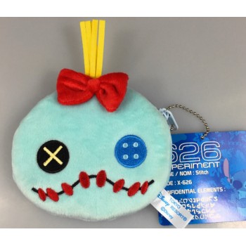 1PCS New hot Lilo Stitch Scrump Angel Coin Purse Unisex Wallet Multi-functional Kawaii Bag Cartoon Animal Plush Purse Toys