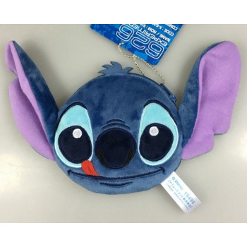 1PCS New hot Lilo Stitch Scrump Angel Coin Purse Unisex Wallet Multi-functional Kawaii Bag Cartoon Animal Plush Purse Toys