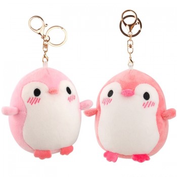 Anime Love In Ice Island Plush Keychain Cartoon Soft Kawaii Penguin Bear Nano Foam Mini Dresser Ornaments Stuffed Pendant Doll