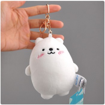 Anime Love In Ice Island Plush Keychain Cartoon Soft Kawaii Penguin Bear Nano Foam Mini Dresser Ornaments Stuffed Pendant Doll