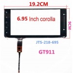6.95inch I2C Interface Capacitive touch Screen For Car Navigation corolla  192*90mm  GT911
