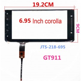 6.95inch I2C Interface Capacitive touch Screen For Car Navigation corolla  192*90mm  GT911