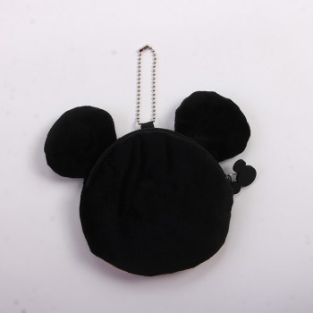Minni Mickey Mouse plush purses cartoon toys PP cotton plush toy wristlet coin purse