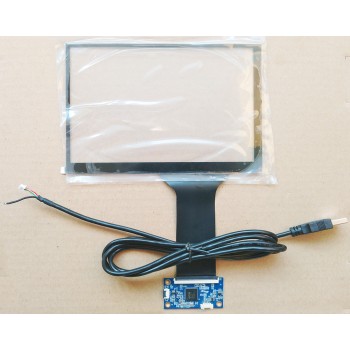 N070ICG 7 Inch Dedicated USB interface capacitive touch screen 16:10 Support WIN7 WIN8 WIN10 Raspberry Pi Android LInux