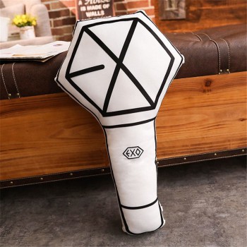 60cm Kawaii Plush Pillow Stuffed Toys BTS EXO WANNA ONE GOT7 Light Stick Shape Pillow Cushion Special Gifts For Fans
