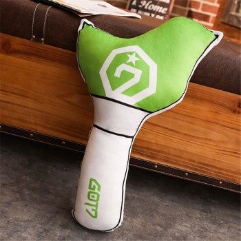 60cm Kawaii Plush Pillow Stuffed Toys BTS EXO WANNA ONE GOT7 Light Stick Shape Pillow Cushion Special Gifts For Fans