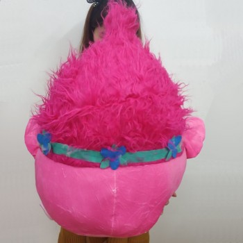 65cm=25.6 Original Anime Trolls Plush Toys Huge Poppy princess Plush Pillow Cushion Soft Toy for girl gift