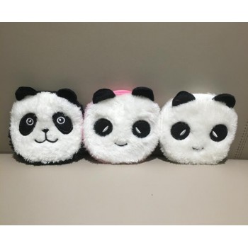 Kids Gift  Plush purse Coin Purse , New 10CM Panda Plush Pocket Coin Purse BAG IN 9Colors