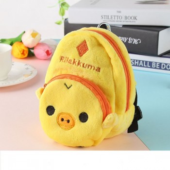 Kawaii Mini Plush Purse Bags Cartoon Totoro Cat Soft Plush Shoulder Bag Coin Key Bus Card Package For Kids Girls Gifts