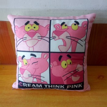 12 Styles Mickey Mouse Plush Pillows Minnie Doraemon Pink Leopard Union Flag America flag Hello Kitty Cartoon Cushions for Sofa