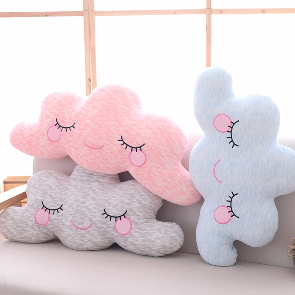 1pc 65cm Lovely Sky Series Pillow Kawaii Cloud Plush Toys Stuffed Soft Cushion Nice Sofa Pillow Kawaii Christmas Gift for Girl