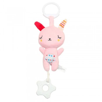 New Cartoon Baby Infant Rattles Plush Cute Animal Hanging Bell Play Toys Doll Soft Bed  Wholesale Drop Shipping