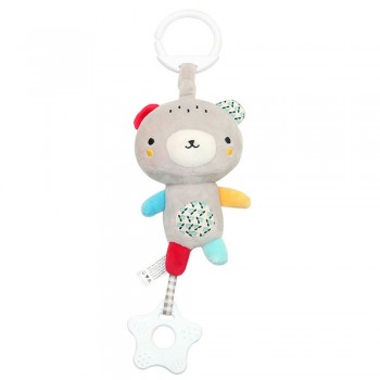 New Cartoon Baby Infant Rattles Plush Cute Animal Hanging Bell Play Toys Doll Soft Bed  Wholesale Drop Shipping