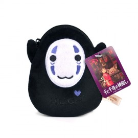 Anime Spirited Away No Face Man totoro Plush Soft Faceless Man Plush bag wallet Cartoon Mini Pocket Purse Bag Bus Card Bag gift