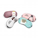 Kids Adults Massage Eye Relax Sleeping Mask Blindfold Cover Penguin/Bear/Monkey/Flamingo for Children Boy Girl Health and Beauty