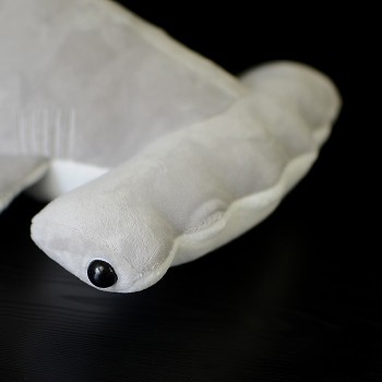 40CM Length Real Life Hammerhead Shark Stuffed Toys Cute Smooth Hammerhead Plush Toy Birthday Gift For Children
