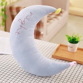 cute Sky Series Stuffed Moon, Star Clouds bowknot Plush Baby Toys Soft Cushion Nice baby sleeping Pillow kids gifts home decor