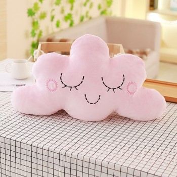 cute Sky Series Stuffed Moon, Star Clouds bowknot Plush Baby Toys Soft Cushion Nice baby sleeping Pillow kids gifts home decor