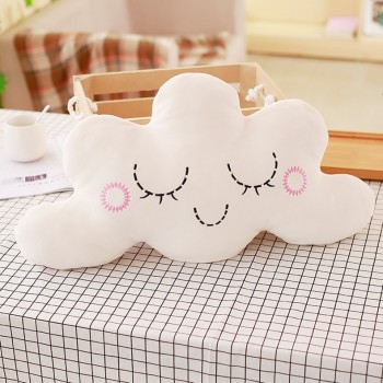cute Sky Series Stuffed Moon, Star Clouds bowknot Plush Baby Toys Soft Cushion Nice baby sleeping Pillow kids gifts home decor