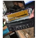 Original Yellow Screen Support USB Dual-zone Air Bluetooth Display monitor 12 pin for Peugeot 307 407 408 for citroen C4 C5