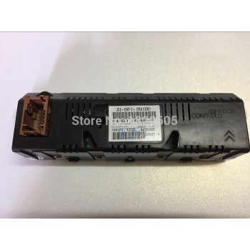 Original Yellow Screen Support USB Dual-zone Air Bluetooth Display monitor 12 pin for Peugeot 307 407 408 for citroen C4 C5