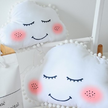 cute Sky Series Pillow Stuffed Moon, Star and Clouds Plush Toys Soft Cushion Nice baby sleeping Pillow