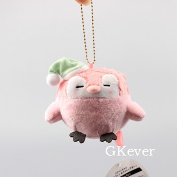 4 Pcs/Set Super Cute Positive Energy Penguin Plush Keychain Mobile Phone Pendant Backpack Hanging Mini Soft Dolls 9-11 CM