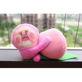 10cm Game Fairy Farm Printed Cartoon Plush Soft Stuffed Cute Kobito  Kakure Momojiri Peach Jun Mini Dukan Cobit Zukan Toys Doll