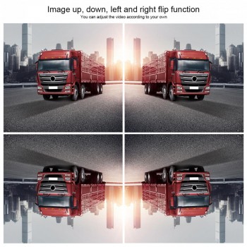 7 Inch 1024x600 12V HD TFT LCD Car VGA Home Monitor Bright Color VGA Interface AV Auto Video Player PAL / NTSC / SCAME