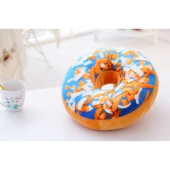New 3D Donuts Pillow Food Shape Pillow Cushion For Leaning On Plush Toys Donuts Nap Mat Creative Toy Childrens toy