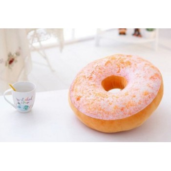New 3D Donuts Pillow Food Shape Pillow Cushion For Leaning On Plush Toys Donuts Nap Mat Creative Toy Childrens toy