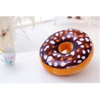 New 3D Donuts Pillow Food Shape Pillow Cushion For Leaning On Plush Toys Donuts Nap Mat Creative Toy Childrens toy