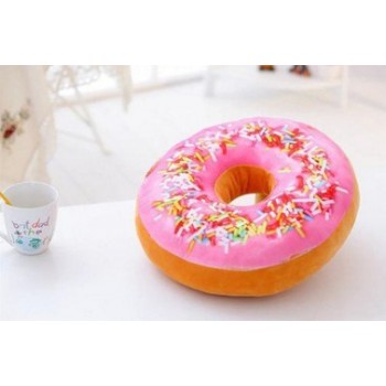 New 3D Donuts Pillow Food Shape Pillow Cushion For Leaning On Plush Toys Donuts Nap Mat Creative Toy Childrens toy