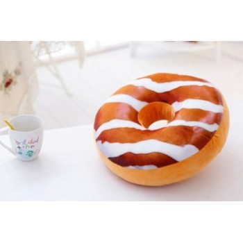 New 3D Donuts Pillow Food Shape Pillow Cushion For Leaning On Plush Toys Donuts Nap Mat Creative Toy Childrens toy
