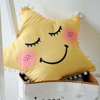 Lovely Sky Series Pillow Stuffed Moon, Star and Clouds Plush Toys Soft Cushion Nice Sofa Pillow Kawaii Christmas Gift for Girl