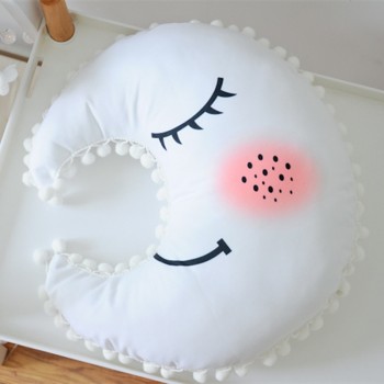 Lovely Sky Series Pillow Stuffed Moon, Star and Clouds Plush Toys Soft Cushion Nice Sofa Pillow Kawaii Christmas Gift for Girl