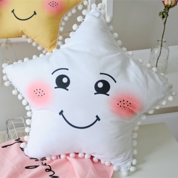 Lovely Sky Series Pillow Stuffed Moon, Star and Clouds Plush Toys Soft Cushion Nice Sofa Pillow Kawaii Christmas Gift for Girl