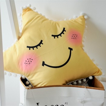 Lovely Sky Series Pillow Stuffed Moon, Star and Clouds Plush Toys Soft Cushion Nice Sofa Pillow Kawaii Christmas Gift for Girl