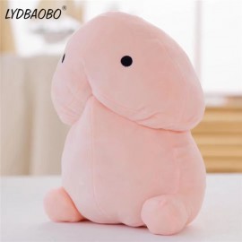 LYDBAOBO 1PC 20CM Pink Lovely Toy Pink Soft Stuffed Cotton Plush Simulation Penis Pillow Sexy Cute For Girlfriend Gifts