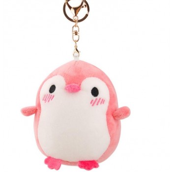 1 pc cute Anime Love In Ice Island Plush Keychain Cartoon Soft Penguin Bear Nano Foam Mini Pendant Doll plush keychain toys gift
