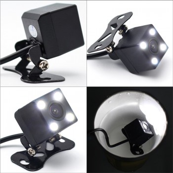 GreenYi Car Rear View Backup Parking Camera Car Monitor Night Vision 800*480 Dual Screen Car Interior Mirror Monitor Video Input